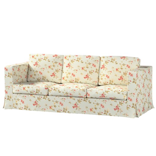 Pokrowiec na sofę Karlanda 3-osobową nierozkładaną, długi ze sklepu dekoria.pl w kategorii Pokrowce na kanapy i fotele - zdjęcie 172504504