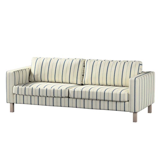 Pokrowiec na sofę Karlstad 3-osobową nierozkładaną, krótki ze sklepu dekoria.pl w kategorii Pokrowce na kanapy i fotele - zdjęcie 172516840