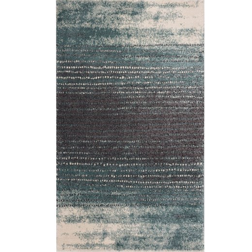 Dywan Modern Teal blue/dark grey 160x230cm ze sklepu dekoria.pl w kategorii Dywany - zdjęcie 172517261