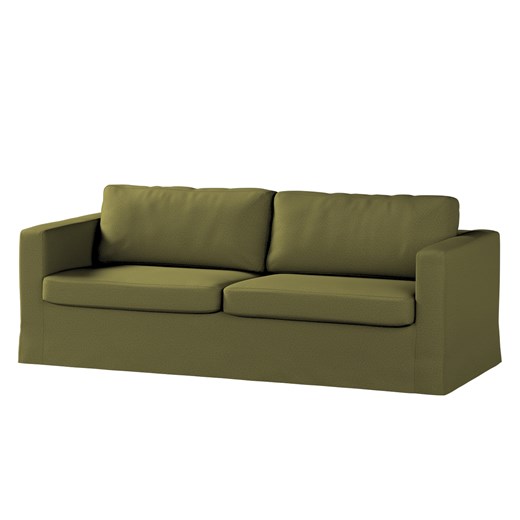 Pokrowiec na sofę Karlstad 3-osobową nierozkładaną, długi ze sklepu dekoria.pl w kategorii Pokrowce na kanapy i fotele - zdjęcie 172517323