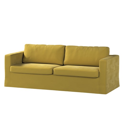 Pokrowiec na sofę Karlstad 3-osobową nierozkładaną, długi ze sklepu dekoria.pl w kategorii Pokrowce na kanapy i fotele - zdjęcie 172517344