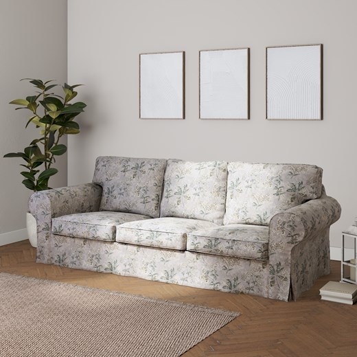 Pokrowiec na sofę Ektorp 3-osobową, rozkładaną, PIXBO ze sklepu dekoria.pl w kategorii Pokrowce na kanapy i fotele - zdjęcie 172519111