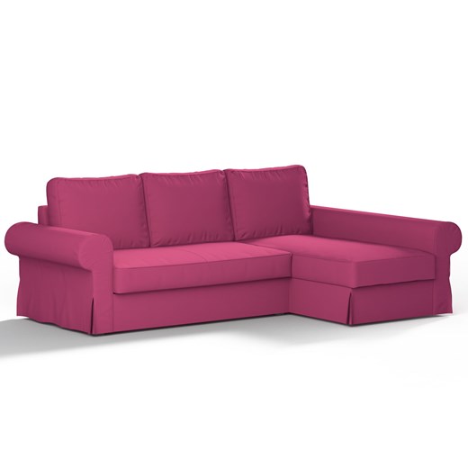 Pokrowiec na sofę Backabro rozkładaną z leżanką ze sklepu dekoria.pl w kategorii Pokrowce na kanapy i fotele - zdjęcie 172524281