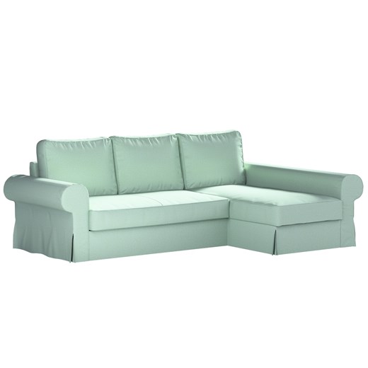 Pokrowiec na sofę Backabro rozkładaną z leżanką ze sklepu dekoria.pl w kategorii Pokrowce na kanapy i fotele - zdjęcie 172524533
