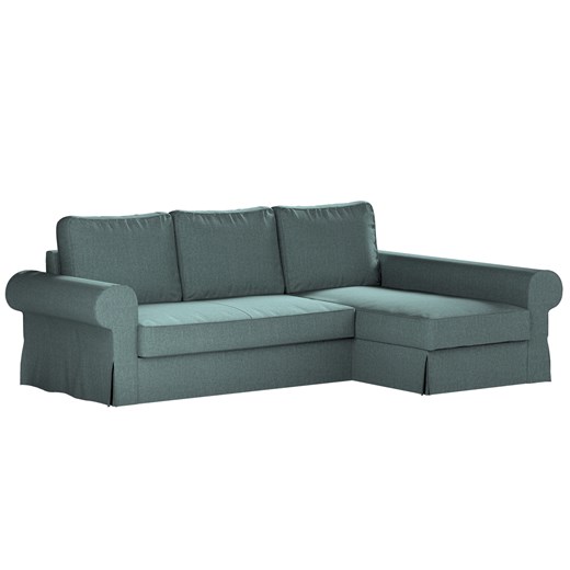 Pokrowiec na sofę Backabro rozkładaną z leżanką ze sklepu dekoria.pl w kategorii Pokrowce na kanapy i fotele - zdjęcie 172524560