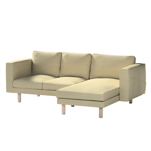 Pokrowiec na sofę Norsborg 3-osobową z szezlongiem ze sklepu dekoria.pl w kategorii Pokrowce na kanapy i fotele - zdjęcie 172526413