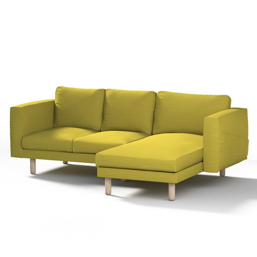 Pokrowiec na sofę Norsborg 3-osobową z szezlongiem ze sklepu dekoria.pl w kategorii Pokrowce na kanapy i fotele - zdjęcie 172526440