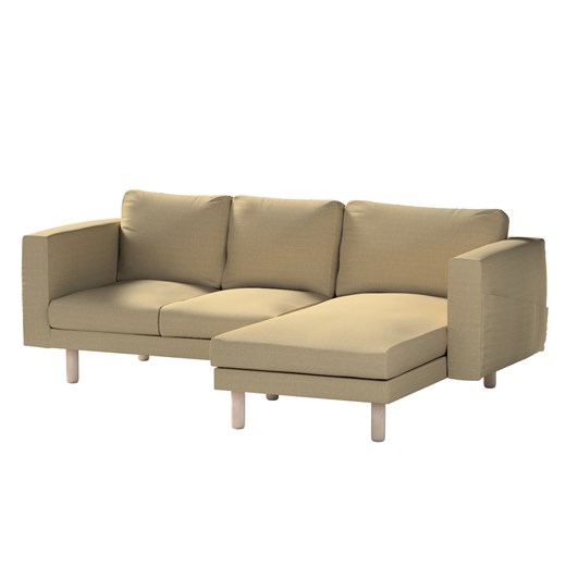 Pokrowiec na sofę Norsborg 3-osobową z szezlongiem ze sklepu dekoria.pl w kategorii Pokrowce na kanapy i fotele - zdjęcie 172526503