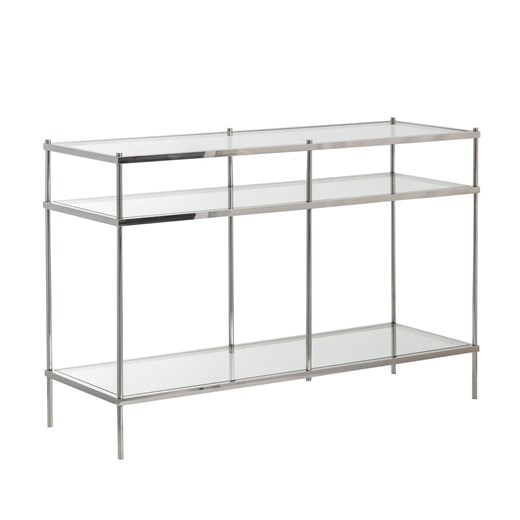 Konsola Pure silver 120x40x80cm ze sklepu dekoria.pl w kategorii Konsole - zdjęcie 172528982