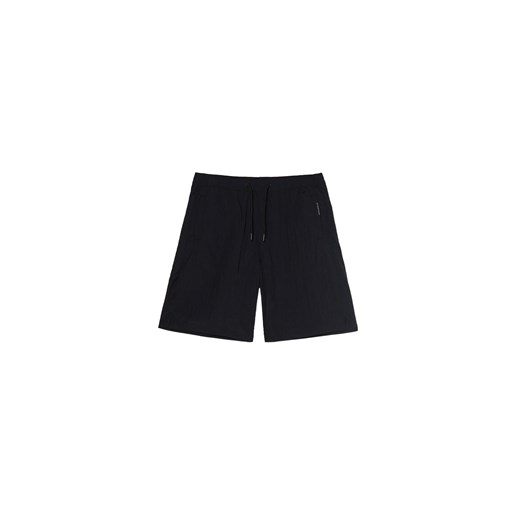Cropp - Czarne szorty comfort - czarny ze sklepu Cropp w kategorii Spodenki męskie - zdjęcie 172529470