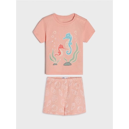 Sinsay - Piżama - różowy ze sklepu Sinsay w kategorii Piżamy dziecięce - zdjęcie 172530643