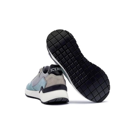 Iceberg Skórzane sneakersy COMB.ECLIPSE Iceberg 45 Gomez Fashion Store