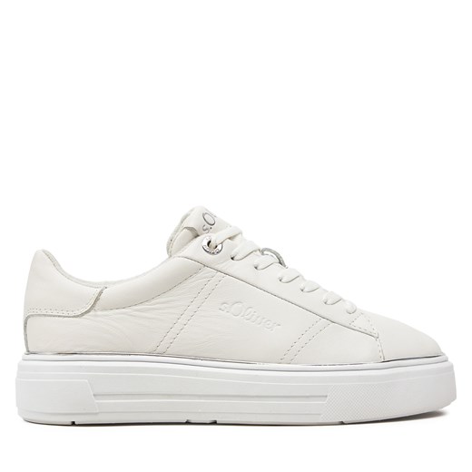 Sneakersy s.Oliver 5-23636-42 White Nappa 102 40 eobuwie.pl