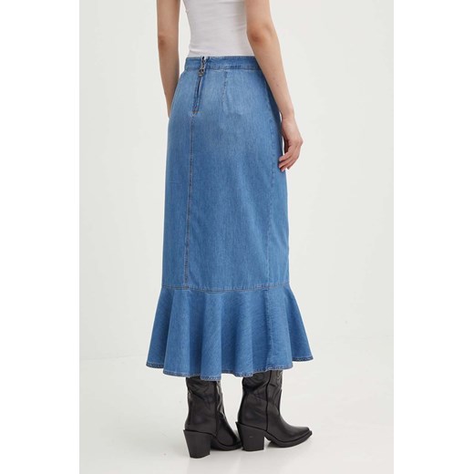 Niebieska spódnica Moschino Jeans maxi