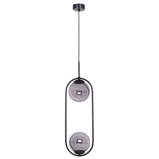 Nowoczesna lampa wisząca z grafitowymi kloszami - A199 A2-S01 ze sklepu Edinos.pl w kategorii Lampy wiszące - zdjęcie 172535764