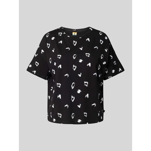 T-shirt we wzory na całej powierzchni ze sklepu Peek&Cloppenburg  w kategorii Bluzki damskie - zdjęcie 172536574