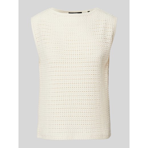 Sweter z dzianiny z ażurowym wzorem model ‘Klarita’ ze sklepu Peek&Cloppenburg  w kategorii Bluzki damskie - zdjęcie 172536921
