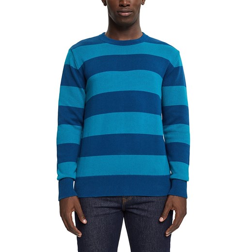 ESPRIT Sweter w kolorze niebieskim ze sklepu Limango Polska w kategorii Swetry męskie - zdjęcie 172537402