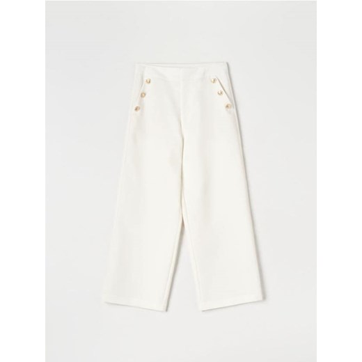 Sinsay - Spodnie kuloty - biały ze sklepu Sinsay w kategorii Spodnie damskie - zdjęcie 172538991