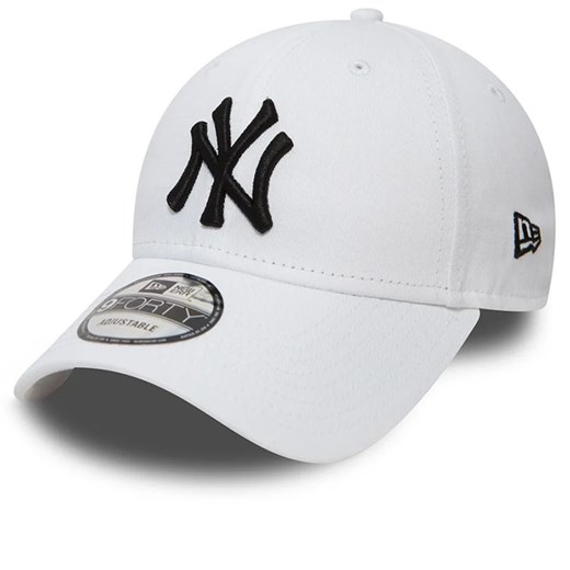 Czapka New Era 9Forty New York Yankees 10745455 - biała ze sklepu streetstyle24.pl w kategorii Czapki z daszkiem męskie - zdjęcie 172542593