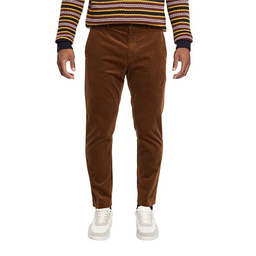 ESPRIT Spodnie sztruksowe w kolorze brązowym ze sklepu Limango Polska w kategorii Spodnie męskie - zdjęcie 172542764