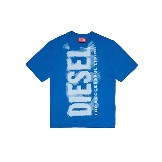 Diesel Kid Koszulka w kolorze niebieskim ze sklepu Limango Polska w kategorii T-shirty chłopięce - zdjęcie 172542780