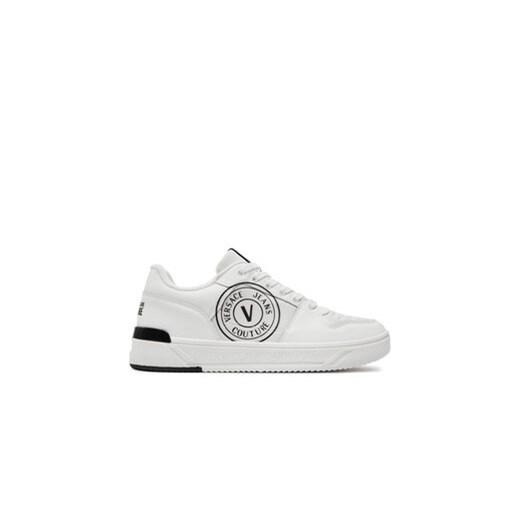 Versace Jeans Couture Sneakersy 76YA3SJ1 Biały ze sklepu MODIVO w kategorii Buty sportowe męskie - zdjęcie 172543274