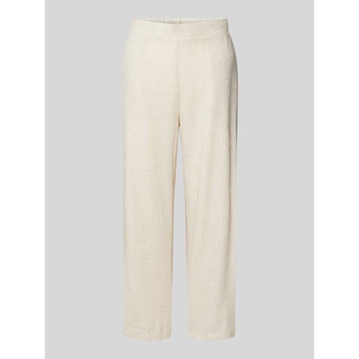 Spodnie w jednolitym kolorze model ‘Juna’ ze sklepu Peek&Cloppenburg  w kategorii Spodnie damskie - zdjęcie 172546352