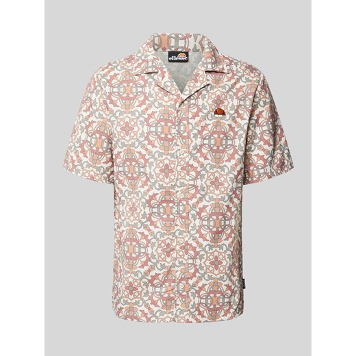 Koszula casualowa o kroju regular fit ze wzorem na całej powierzchni model ‘MELOS’ ze sklepu Peek&Cloppenburg  w kategorii Koszule męskie - zdjęcie 172546553