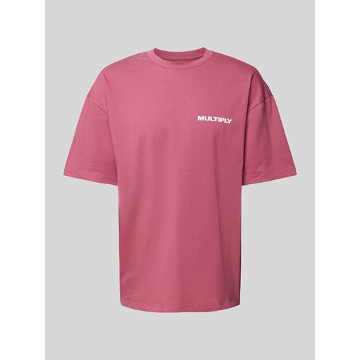T-shirt o kroju oversized z nadrukiem z logo ze sklepu Peek&Cloppenburg  w kategorii T-shirty męskie - zdjęcie 172546593