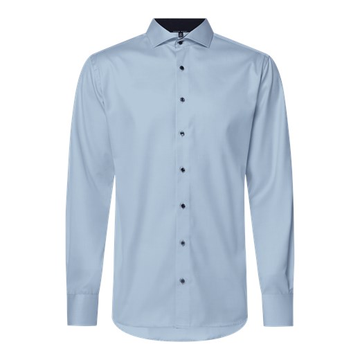 Koszula biznesowa o kroju regular fit z Uni Solid ze sklepu Peek&Cloppenburg  w kategorii Koszule męskie - zdjęcie 172546824