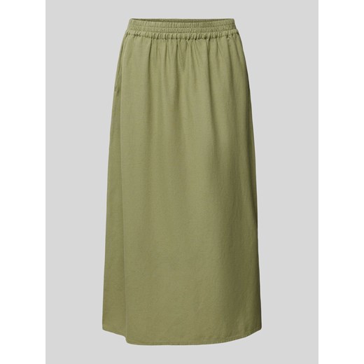 Spódnica midi z elastycznym pasem model ‘prisilla’ ze sklepu Peek&Cloppenburg  w kategorii Spódnice - zdjęcie 172546831