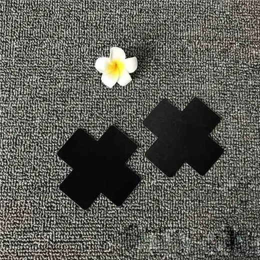 Naklejki zakrywające sutki w kształcie "x" - Czarny / Uniwersalny ze sklepu Valetta.pl w kategorii Akcesoria do bielizny - zdjęcie 172547240