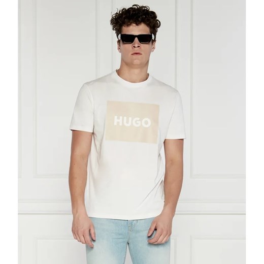 T-shirt męski Hugo Boss z bawełny 
