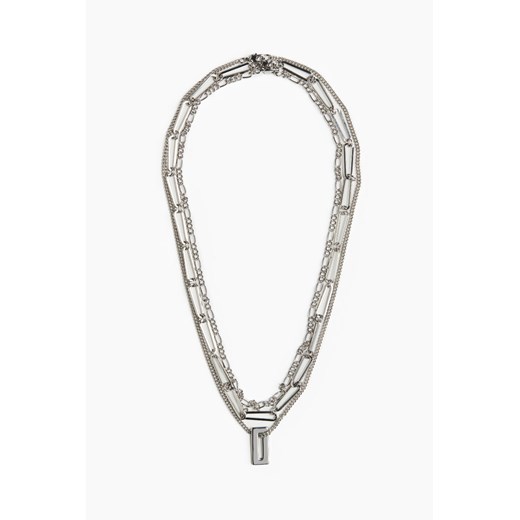 H & M - Naszyjnik 3-pak - Srebrny ze sklepu H&M w kategorii Naszyjniki - zdjęcie 172547760