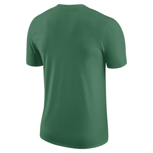 T-shirt męski Nike zielony z napisami z krótkimi rękawami 