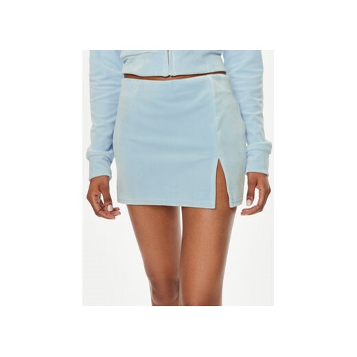 Juicy Couture Spódnica mini Maxy JCWGS24307 Błękitny Slim Fit ze sklepu MODIVO w kategorii Spódnice - zdjęcie 172548670
