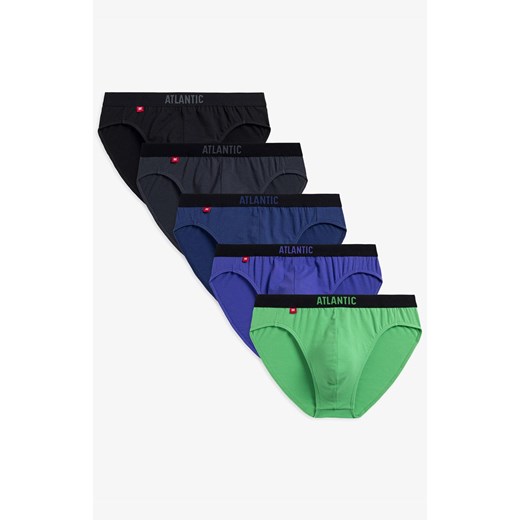 5-pack Slipy męskie sport 5SMP-004, Kolor multicolour, Rozmiar XL, ATLANTIC ze sklepu Primodo w kategorii Majtki męskie - zdjęcie 172548710