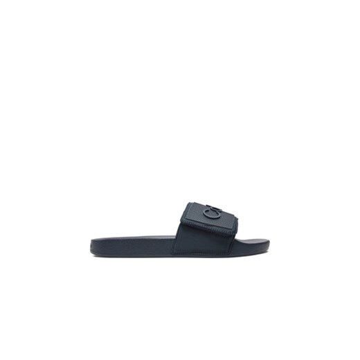 Calvin Klein Klapki Adj Pool Slide Tpu HM0HM01437 Granatowy ze sklepu MODIVO w kategorii Klapki męskie - zdjęcie 172550003
