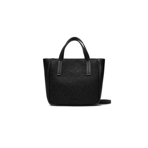 Calvin Klein Torebka Ck Refine Small K60K612338 Czarny ze sklepu MODIVO w kategorii Torby Shopper bag - zdjęcie 172550121