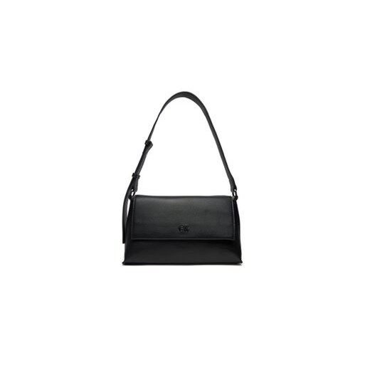 Calvin Klein Torebka Ck Daily Shoulder Bag Pebble K60K612139 Czarny ze sklepu MODIVO w kategorii Listonoszki - zdjęcie 172550130