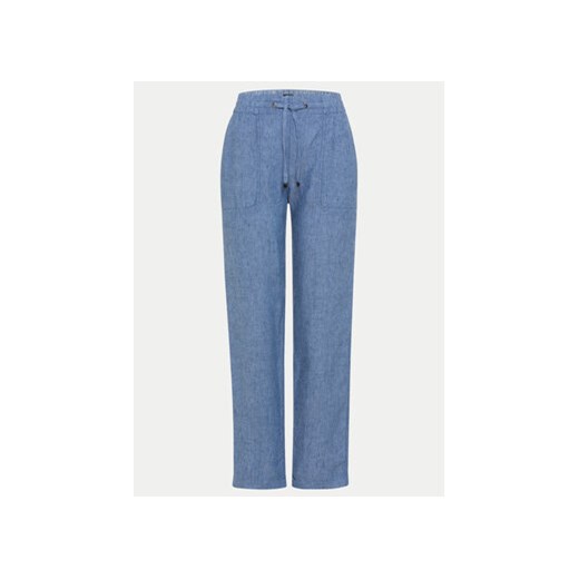 Olsen Spodnie materiałowe 14002162 Niebieski Regular Fit ze sklepu MODIVO w kategorii Spodnie damskie - zdjęcie 172550153