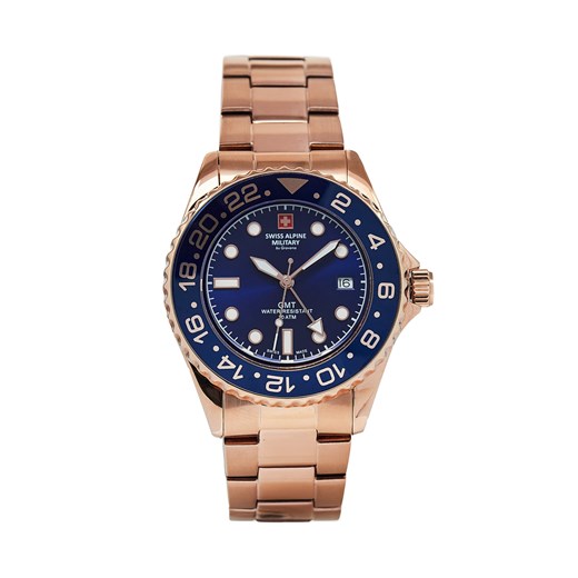 Zegarek Swiss Alpine Military 7052.1165 Różowy ze sklepu eobuwie.pl w kategorii Zegarki - zdjęcie 172551052