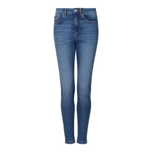 Granatowe spodnie jeansowe damskie Ochnik One Size OCHNIK promocyjna cena