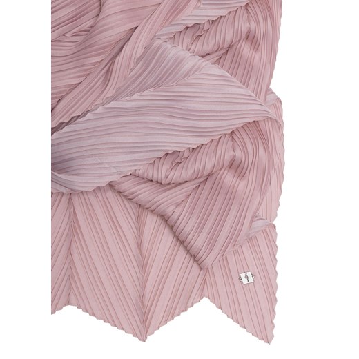 Różowy szalik damski z marszczeniem Ochnik One Size promocyjna cena OCHNIK