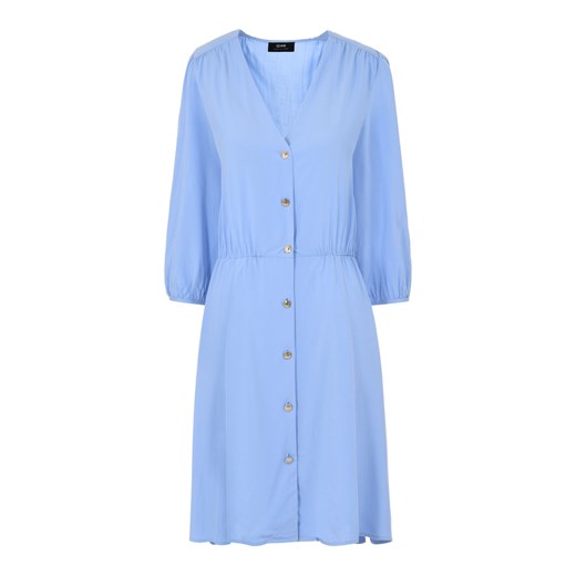 Błękitna przewiewna sukienka Ochnik One Size okazyjna cena OCHNIK