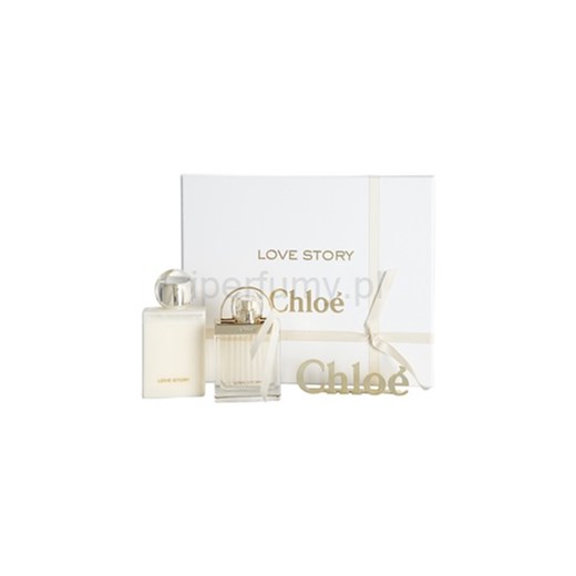 Chloé Love Story zestaw upominkowy I. woda perfumowana 50 ml + mleczko do ciała 100 ml + do każdego zamówienia upominek. iperfumy-pl  