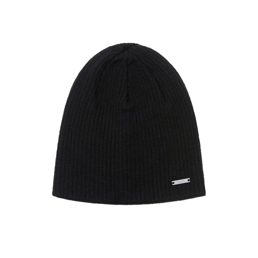Klasyczna czarna czapka zimowa męska Ochnik One Size okazyjna cena OCHNIK