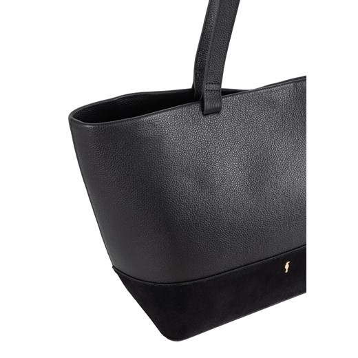 Shopper bag Ochnik elegancka na ramię duża matowa skórzana 