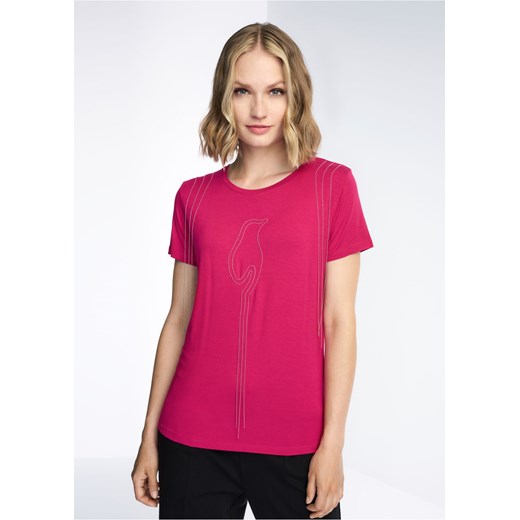 Różowy T-shirt damski Ochnik One Size promocyjna cena OCHNIK